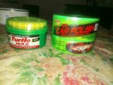 Turtle Wax car wax tin and Turtle Wax car polish tinsh