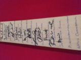 Bat with signatures