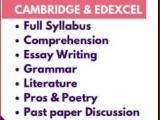 ONLINE ENGLISH CLASSES FOR EDEXCEL/CAMBRIDGE EXAMS BY OVERSEAS EXPERIENCED LADY TEACHER