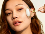 Jade Roller  Natural Jade Stone Roller for Face Beauty Facial Roller Massager Tools Face Slimming Lift Anti Wrinkle Skin Care Tools-White Jade