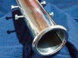 Pure White Iron universal car exhaust pipe muffler