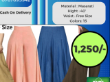 Long skirt plazo pant ladies dress online shopping in sri lanka Cash On Delivery Prices