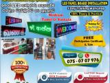 Professional Led Display Board Installation Training - KANDY/KURUNEGALA/HATTON