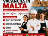 WORK IN MALTA – HOSPITALITY INDUSTRY VACANCIES