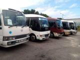 Homagama Luxury Bus  |  Rosa  | Toyota Coaster Ac Buses Bus for Hire and Tour Service  in sri lanka